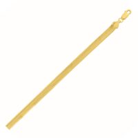 14K Yellow Gold Oval Snake Chain (5.30 mm)