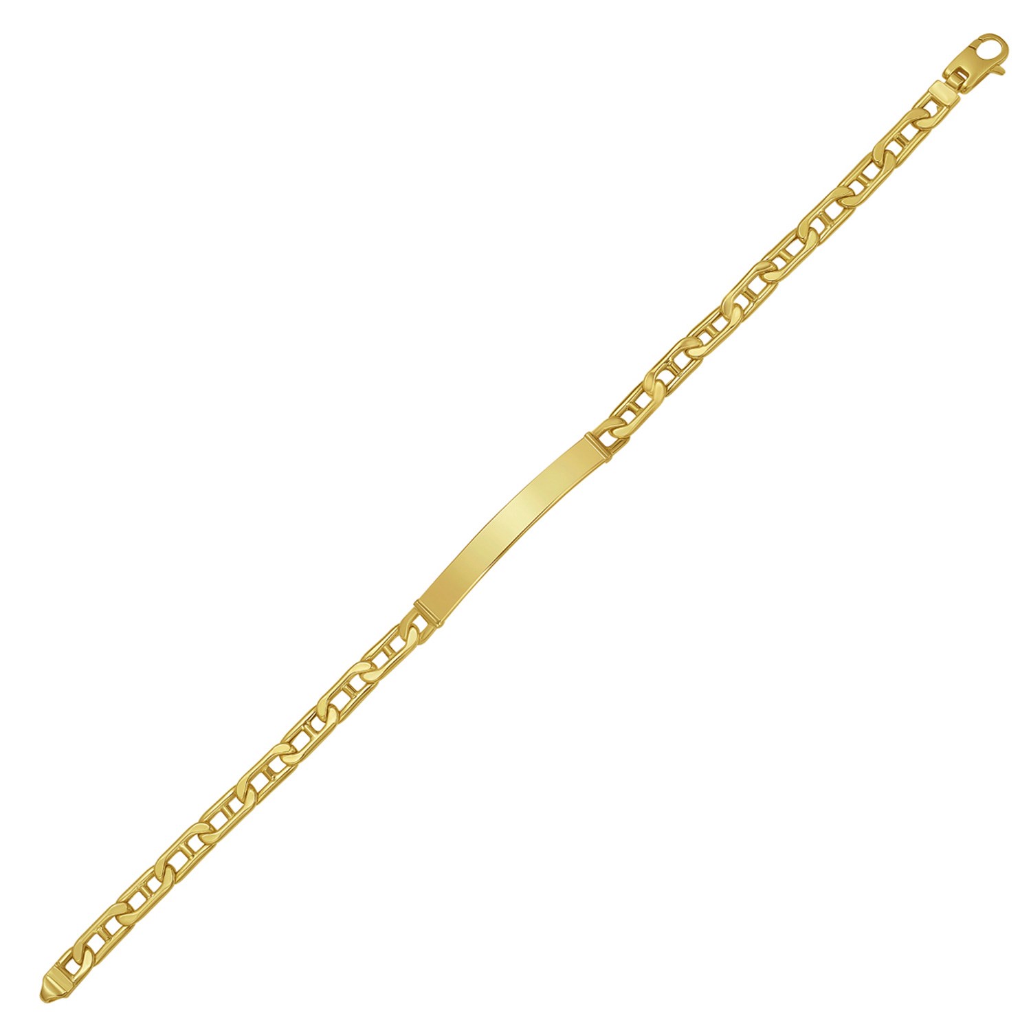 14K Yellow Gold Mariner ID Bracelet