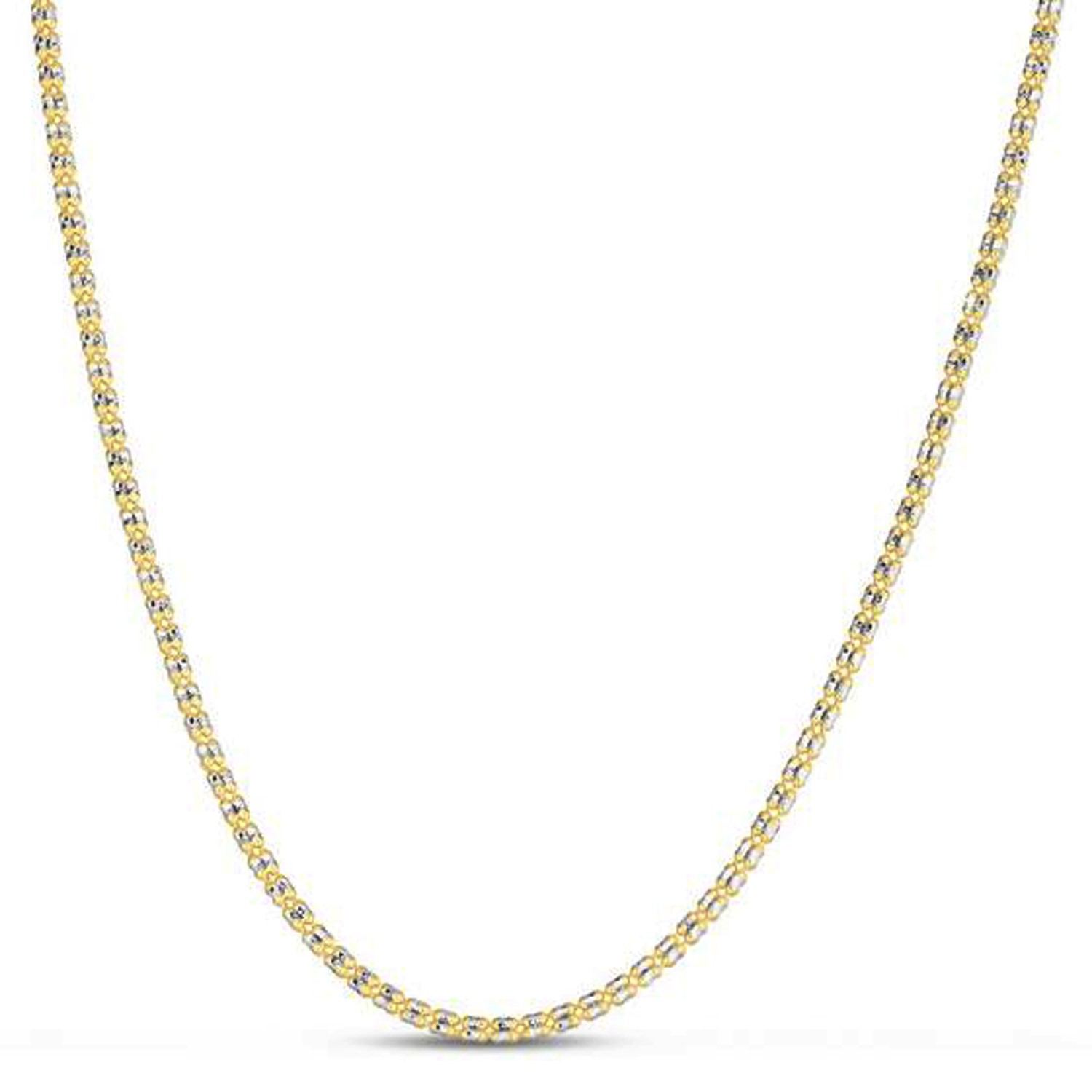 Ice Barrel Chain in 14k Yellow Gold (2.70 mm) - Image 2