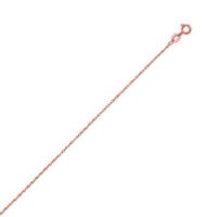 14k Yellow Gold Machine Rope Chain (0.85 mm)