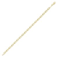 10K Yellow Gold Deco Link Bracelet