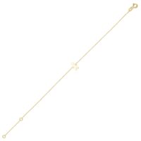 14K Yellow Gold Boy Bracelet