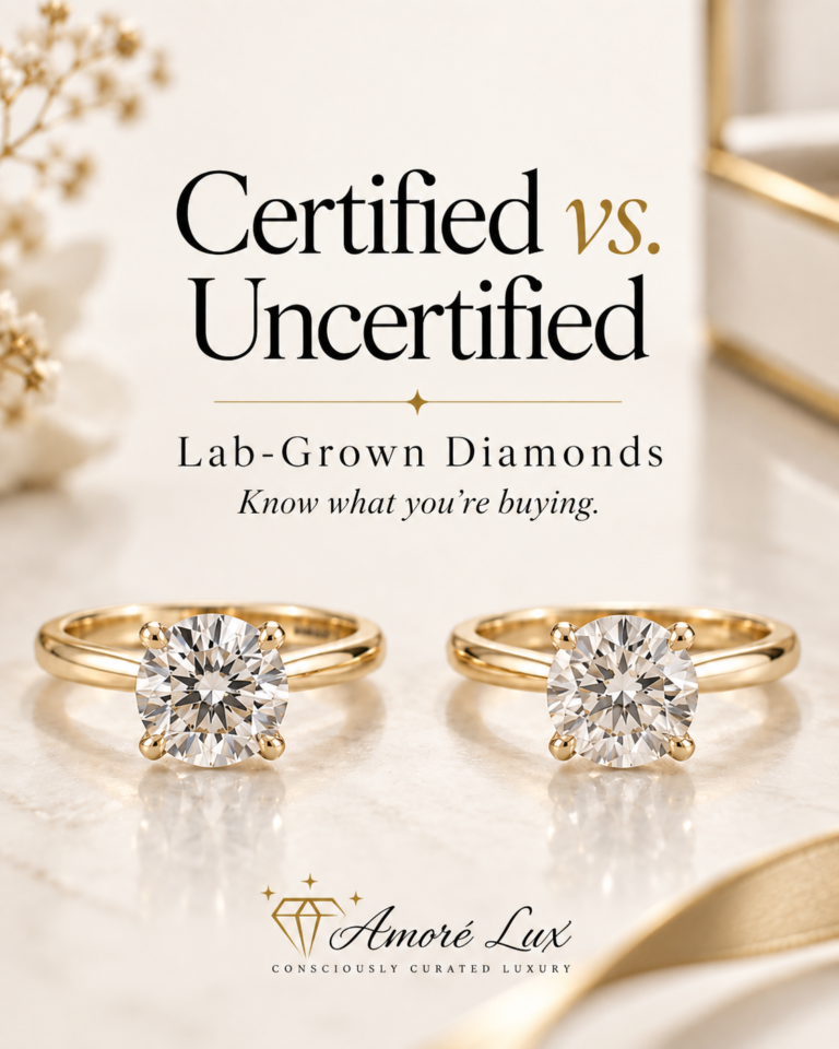 Certified vs. Uncertified Lab-Grown Diamonds: What Does Certification Actually Mean?