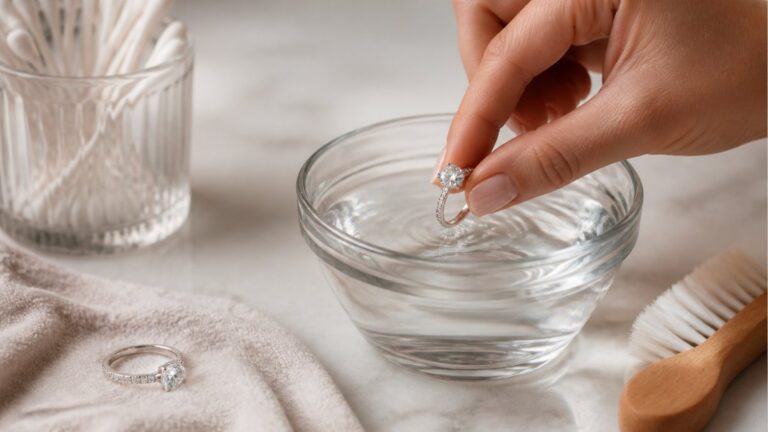 How to Clean Lab Grown Diamond Jewelry (2026 Guide)